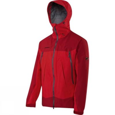 Chaquetas Mammut Meron Hombre - Rojas / Rojas Oscuro - Chile ZLO360427